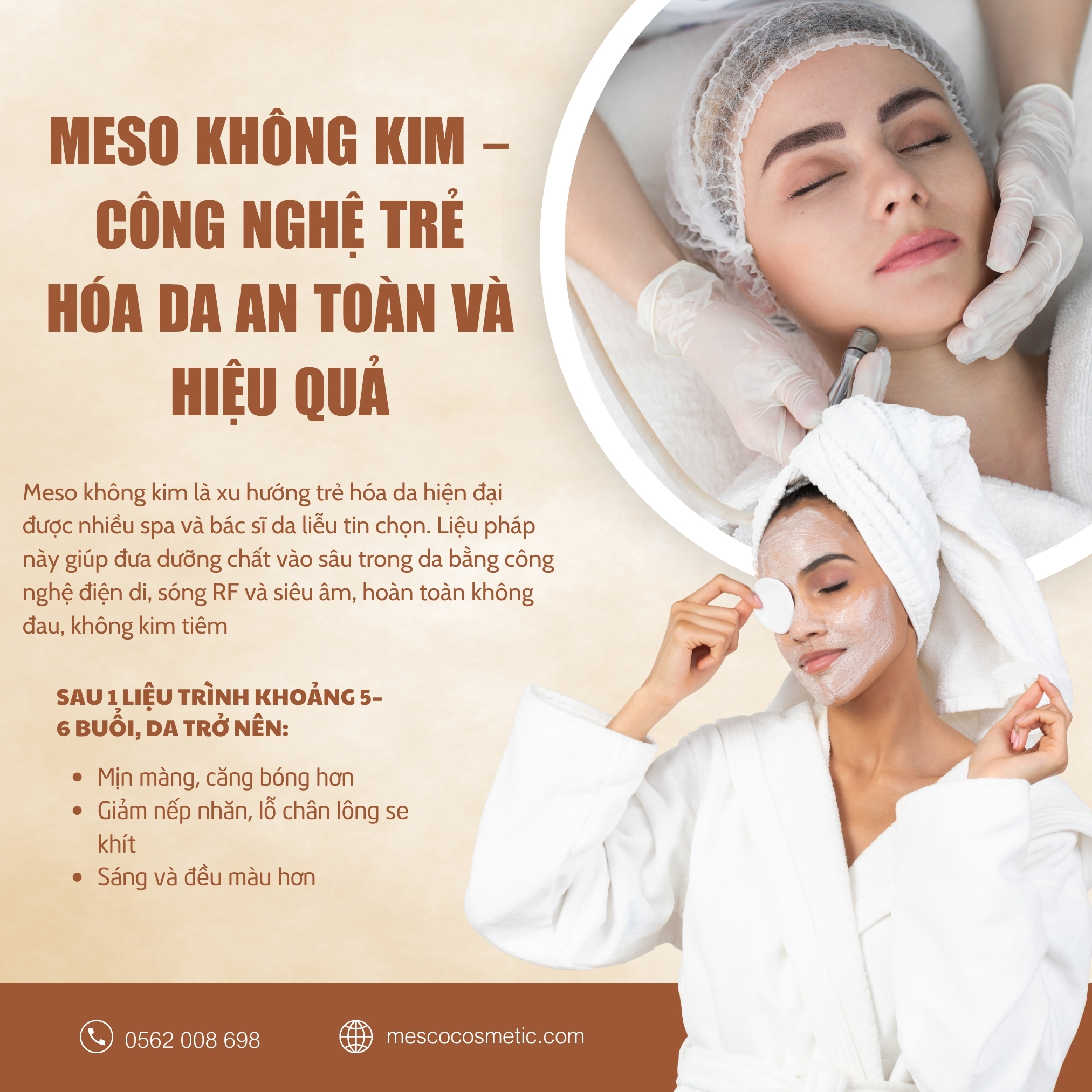 MESO KHÔNG KIM – CÔNG NGHỆ TRẺ HÓA DA AN TOÀN VÀ HIỆU QUẢ